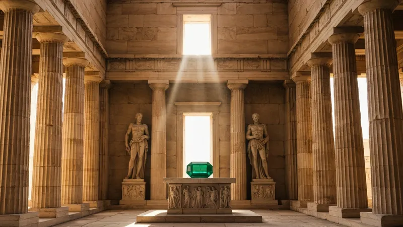 L'émeraude dans la mythologie et la culture